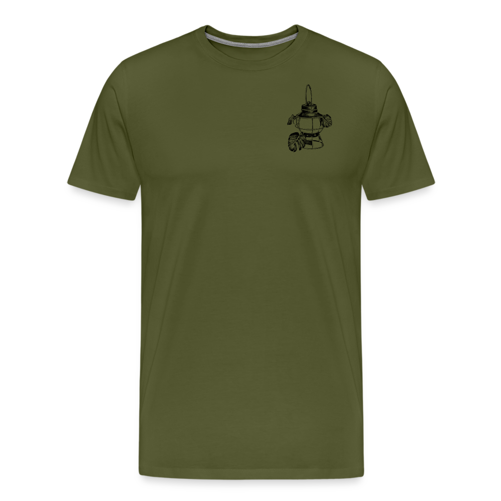 Black Lantern Men's Premium T-Shirt - olive green