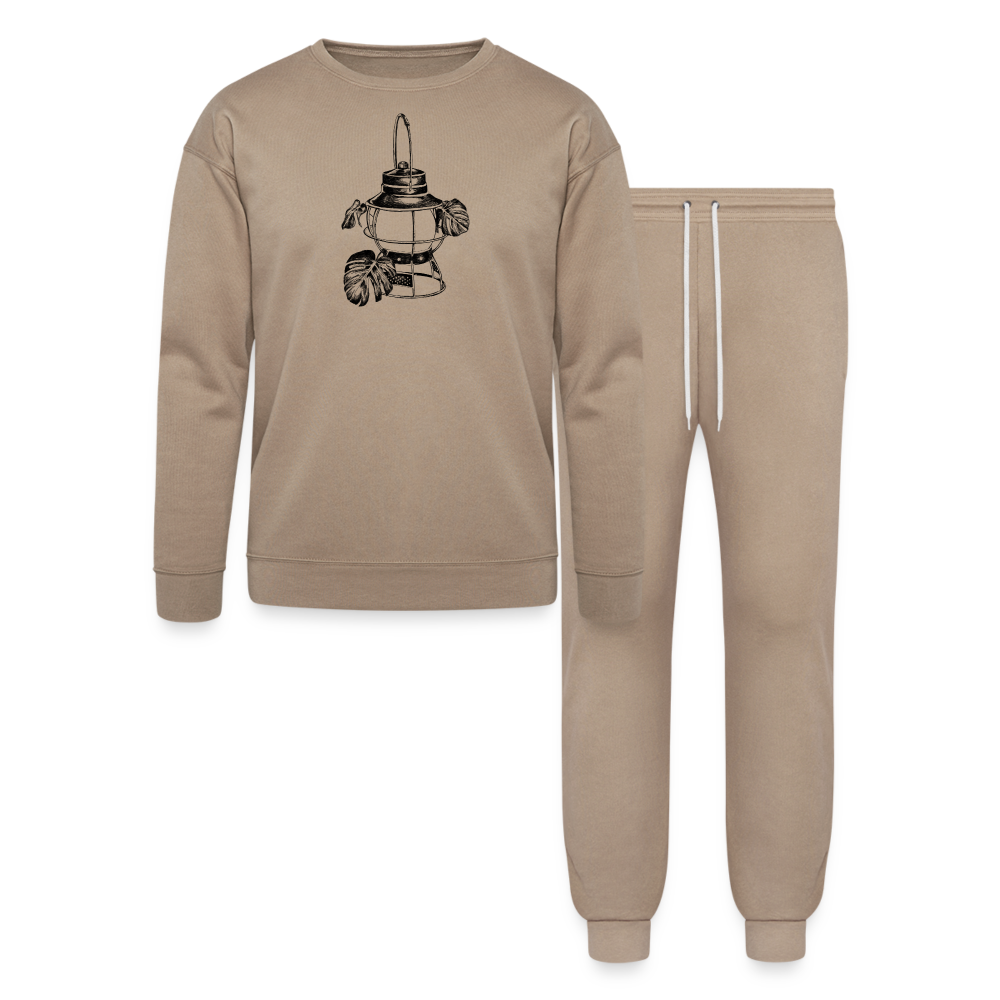 Black Lantern Unisex Lounge Wear Set - tan