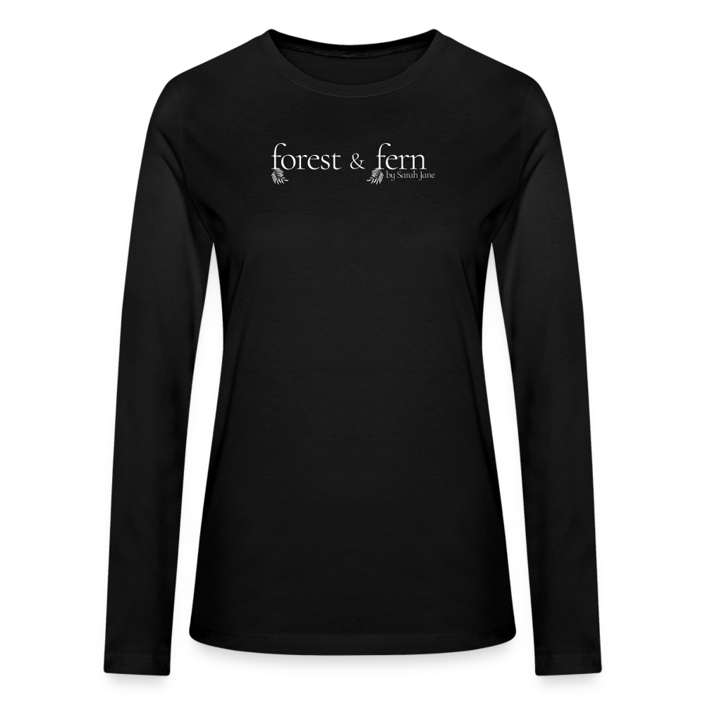 Forest & Fern Signature Women's LS Shirt - black