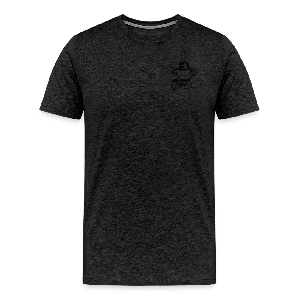 Black Lantern Men's Premium T-Shirt - charcoal grey