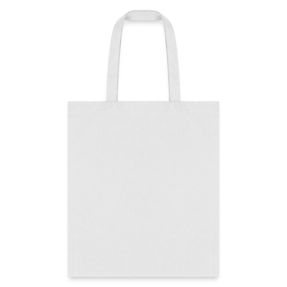 A-Frame White Tote Bag - white