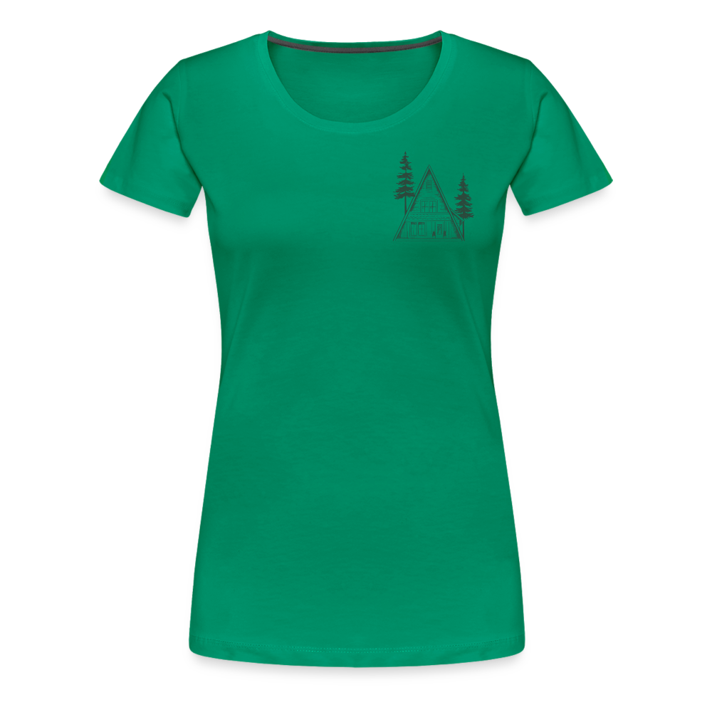 A-Frame Green  Women’s Premium T-Shirt - kelly green