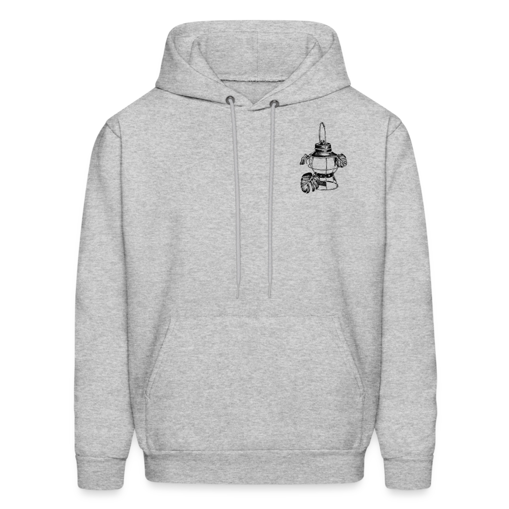 Black Lantern Men's Hoodie - heather gray