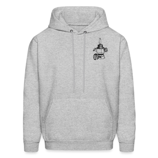 Black Lantern Men's Hoodie - heather gray