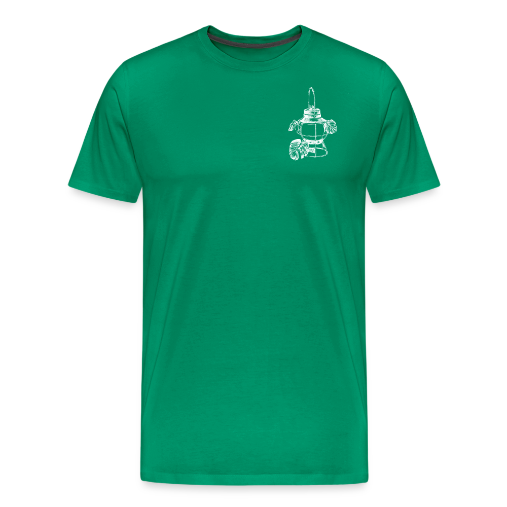 White Lantern Men's Premium T-Shirt - kelly green