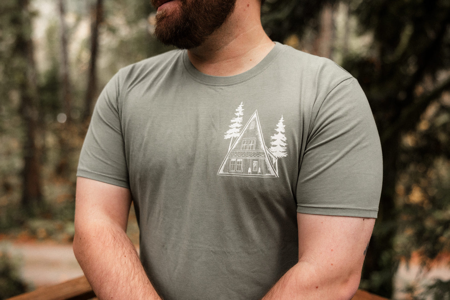 A-Frame White Men's Premium T-Shirt